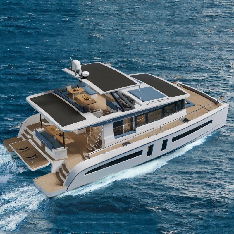 Electric Powered Catamaran